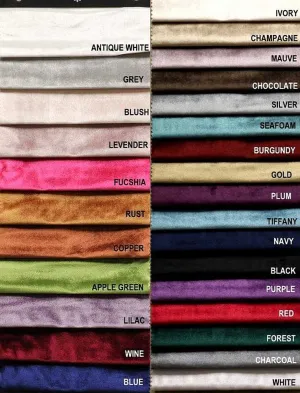 Shiny Velvet Fabric, 72 Inch. in Width, Ideal Material for Home Décor