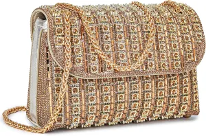 Shoulder Bags Crossbody Bag Purses Handbags Crystals Rhinestone Evening Bag for Women Clutch Purse with Chain
