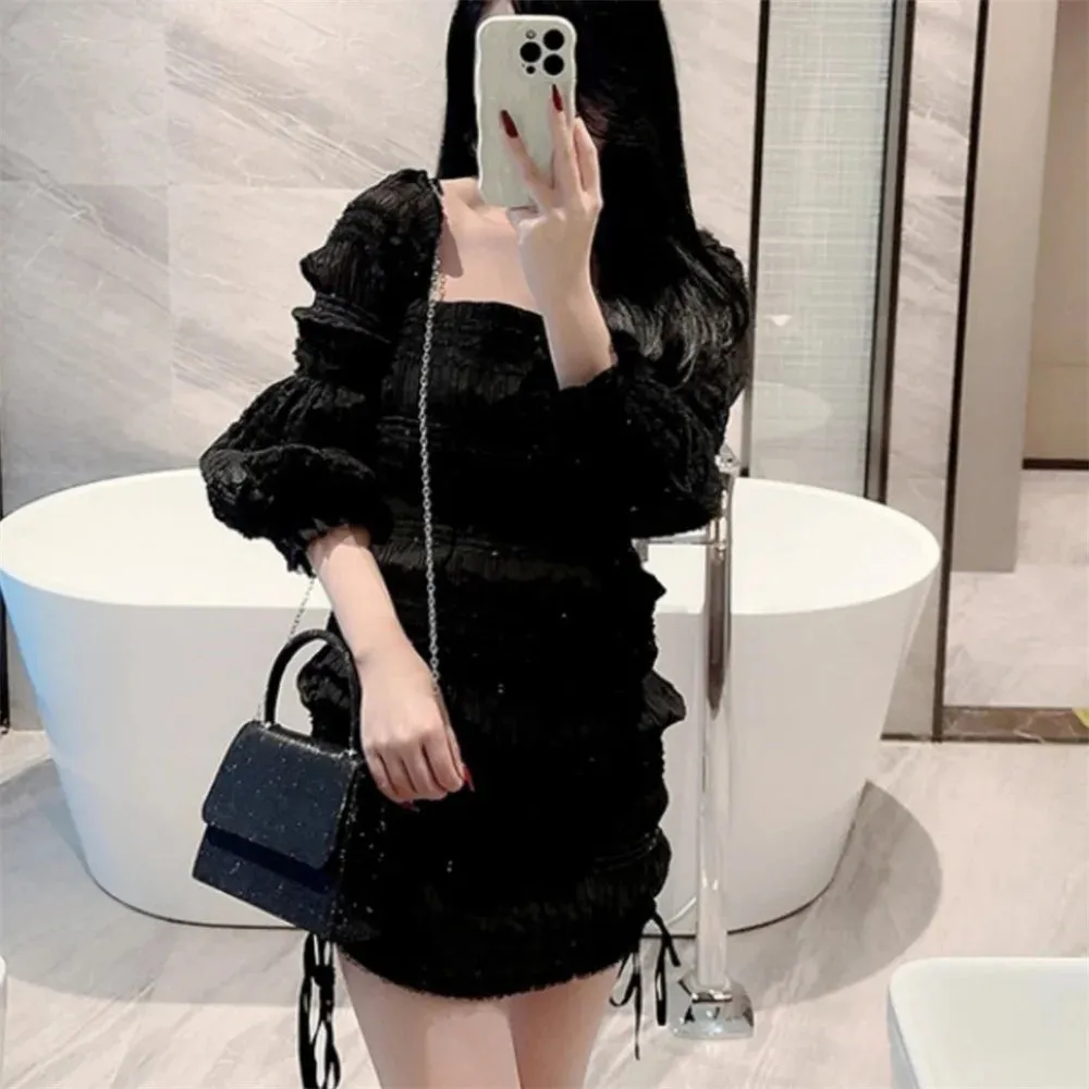 Silver Silk Evening Clutch Shoulder Bag