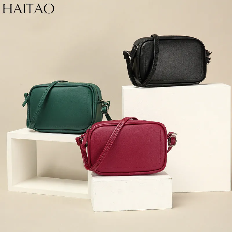 Slouchy Women's Solid Color Simple Summer Crossbody Bags