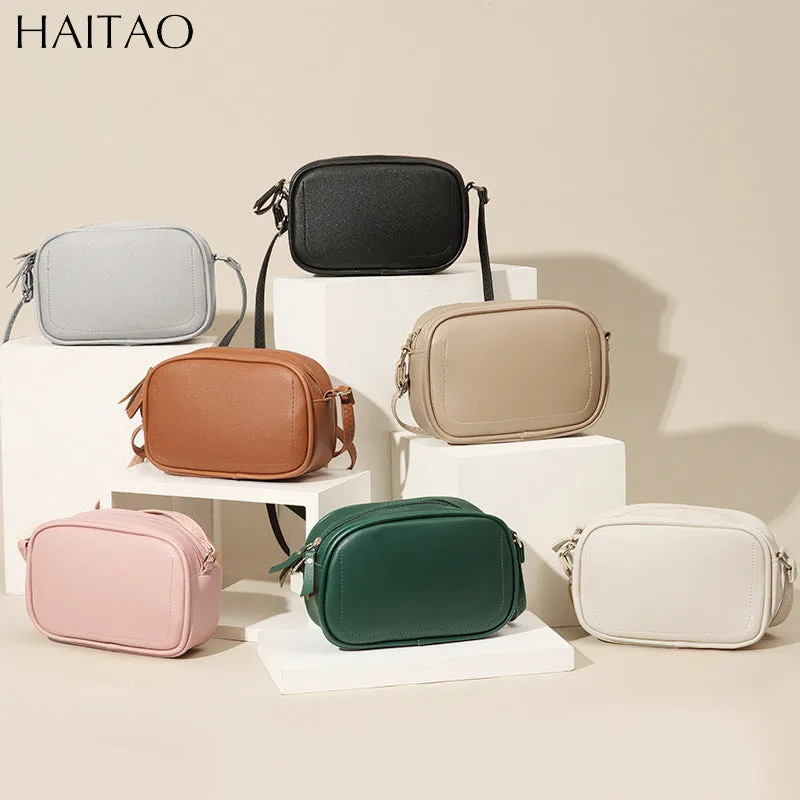 Slouchy Women's Solid Color Simple Summer Crossbody Bags