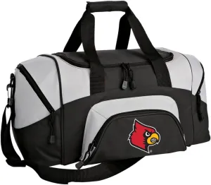 SMALL Louisville Cardinals Duffel Bag University of Louisville Gym Bags or Suitcase