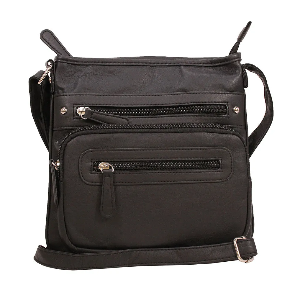 Small Messenger Crossbody-blk