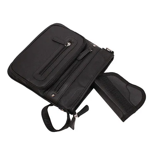 Small Messenger Crossbody-blk