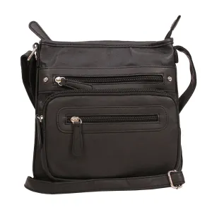 Small Messenger Crossbody-blk