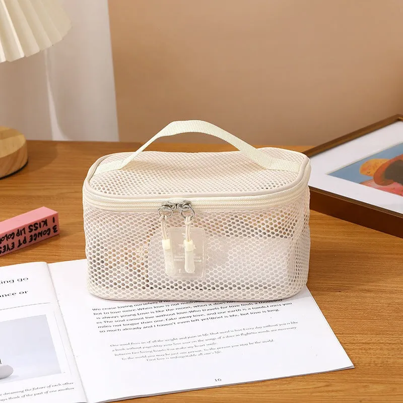 Solid Color Foldable Organizer Tote Bag DP25C631