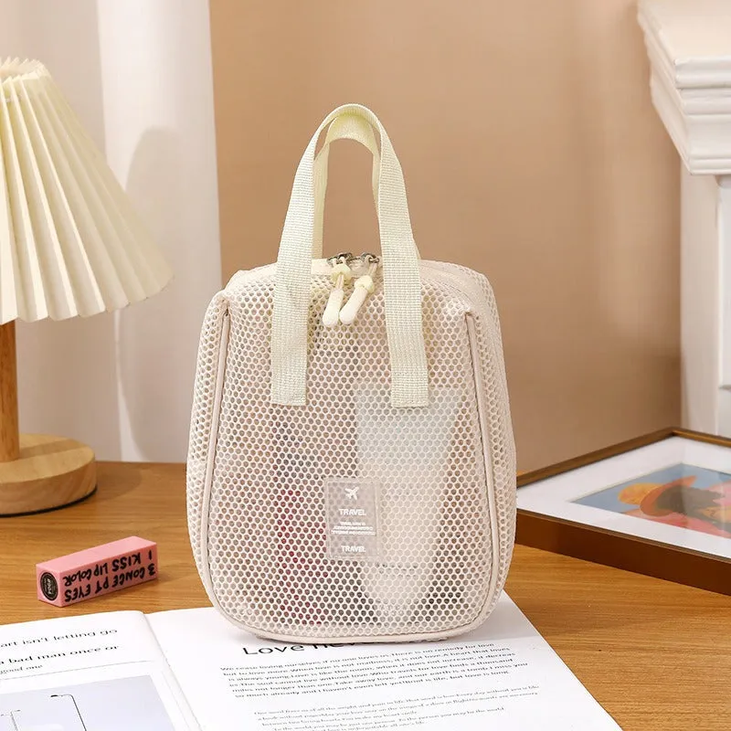 Solid Color Foldable Organizer Tote Bag DP25C631