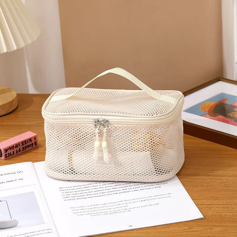 Solid Color Foldable Organizer Tote Bag DP25C631