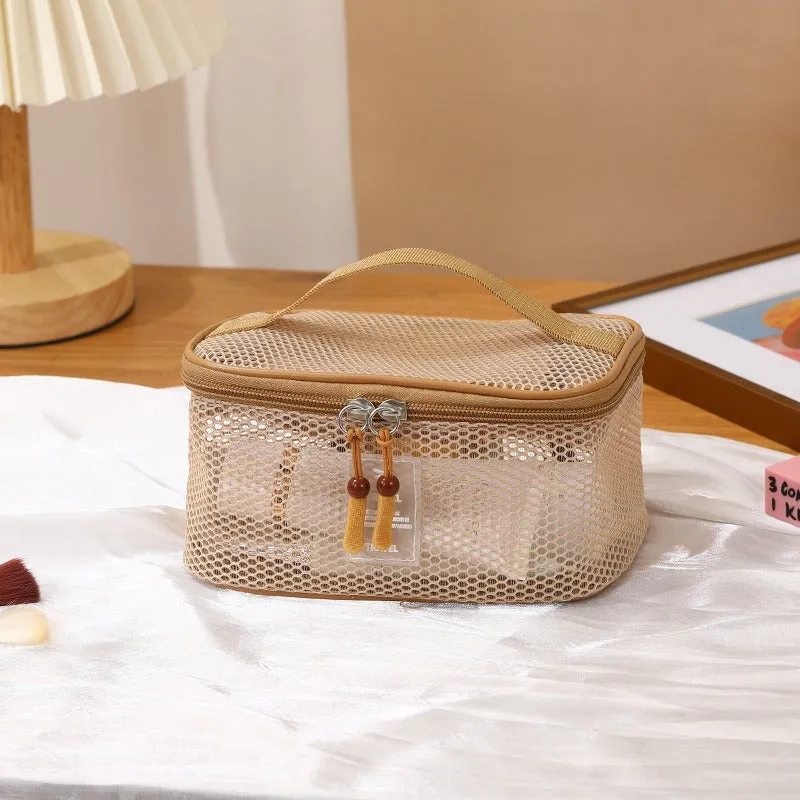 Solid Color Foldable Organizer Tote Bag DP25C631