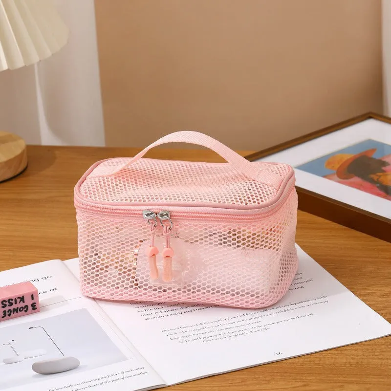 Solid Color Foldable Organizer Tote Bag DP25C631