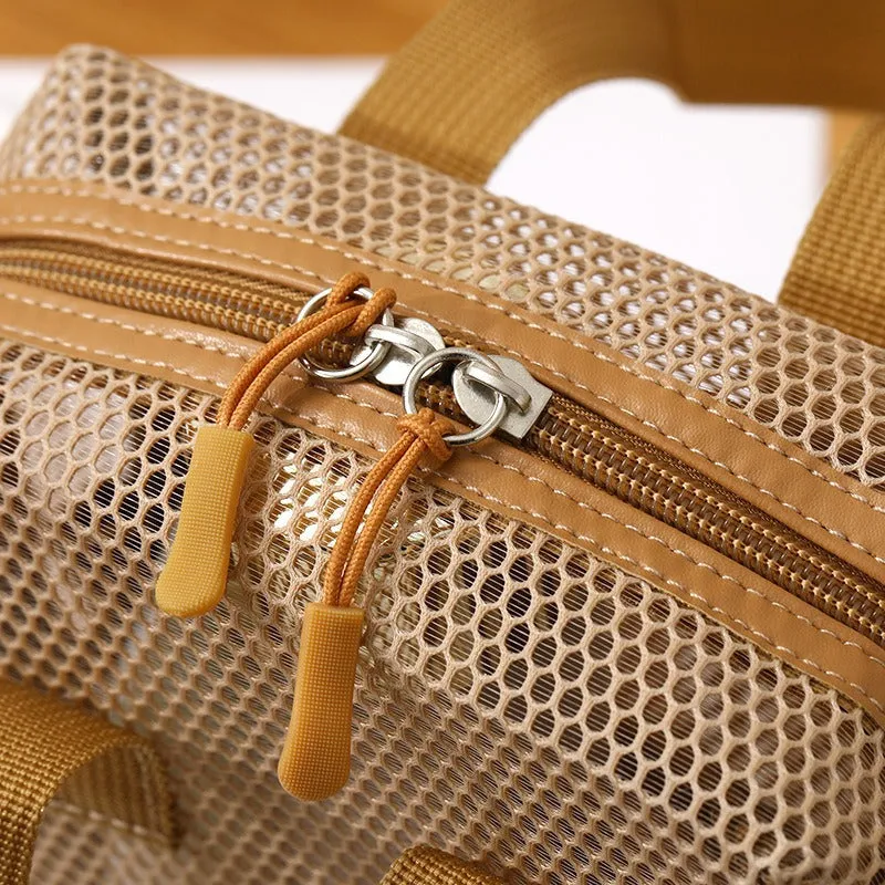 Solid Color Foldable Organizer Tote Bag DP25C631