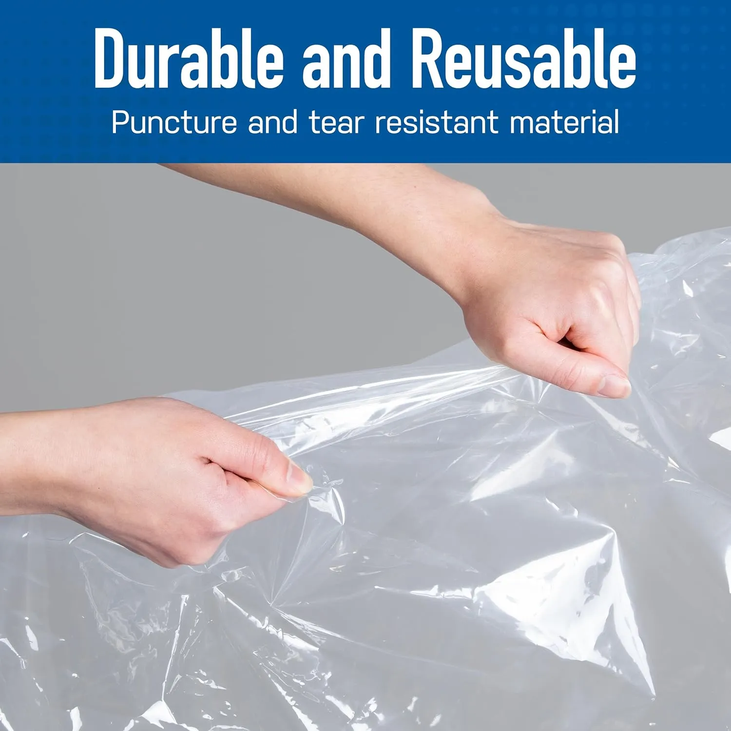 Spacesaver Vacuum Storage Bags Large 10-Pack - Vacuum Seal Bags for Clothing, Comforters, Blankets, and Bedding - 32 x 24 Inch Space Saver Bag for Travel and Home Organization with Hand Pump Included
