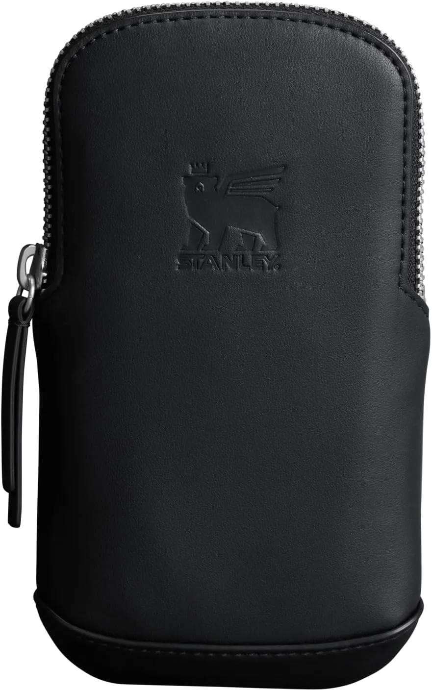 STANLEY Cross Bottle Essentials Case Max | Phone, Wallet, Keys Holder for Water Bottle | Faux Leather Accessory Pouch