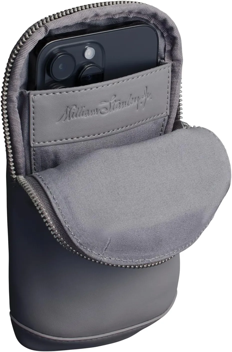 STANLEY Cross Bottle Essentials Case Max | Phone, Wallet, Keys Holder for Water Bottle | Faux Leather Accessory Pouch