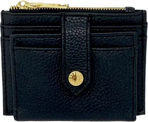 Steve Madden Hayden Wallet (Black Pebbled, One Size)
