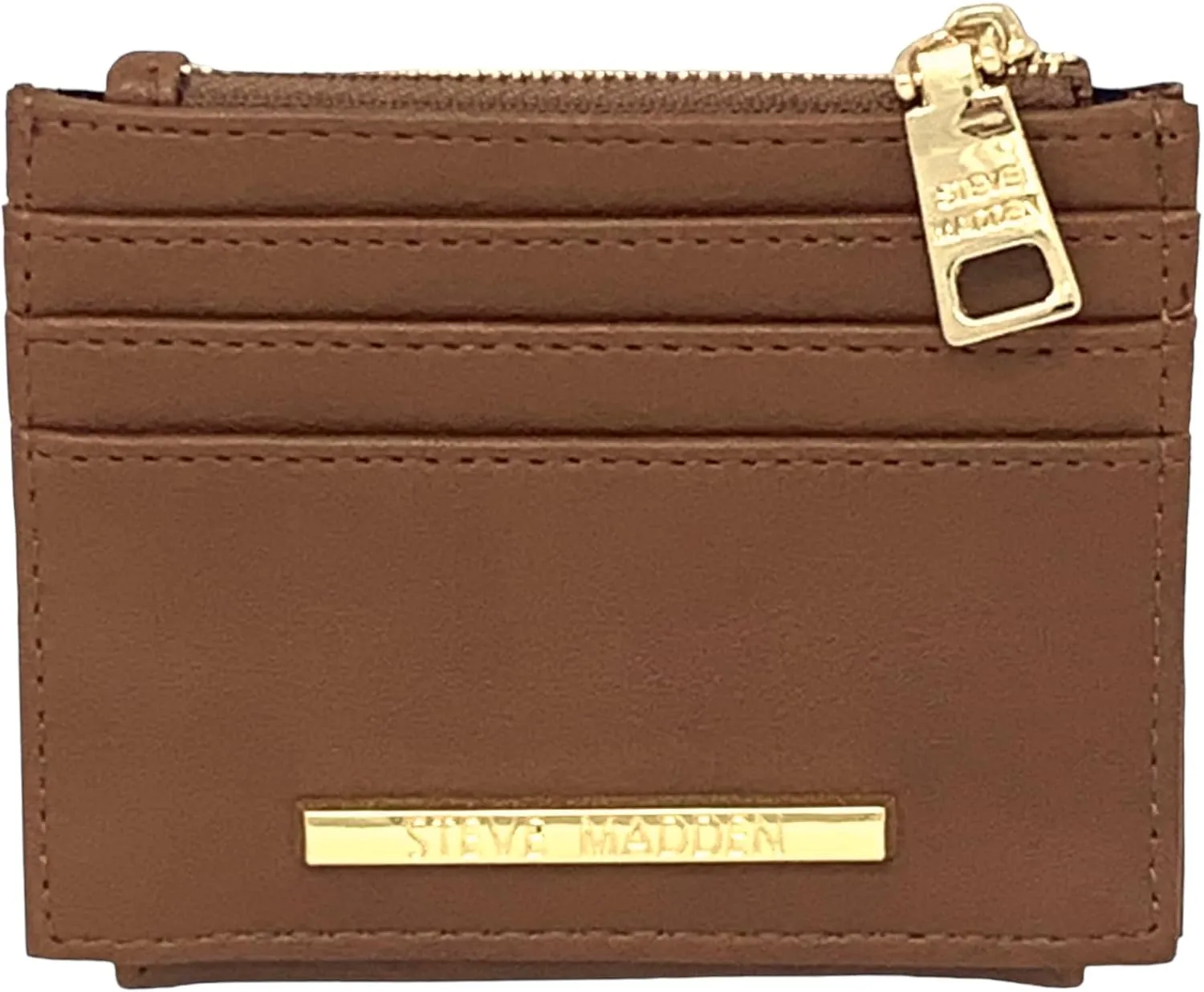 Steve Madden Hayden Wallet, One Size, Cognac