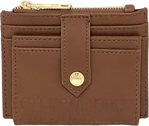 Steve Madden Hayden Wallet, One Size, Cognac