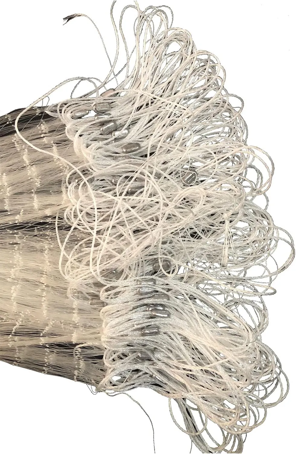 Strong Fishing Line Material Fishing Net Depth 5.5ft Gillnet Length 98 ft Nylon Net 5/8 Inch-2 Inch Mesh Monofilament Nylon Network Big Buoys Fish Net