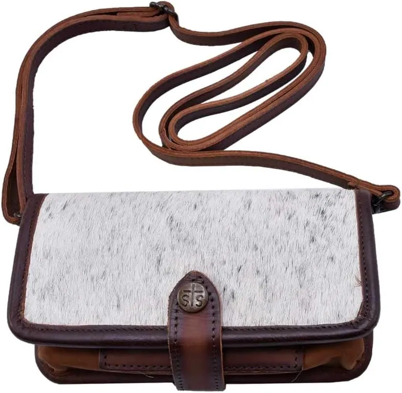 STS Ranchwear Crossbody Wallet Ladies Leather Handbag Cowhide