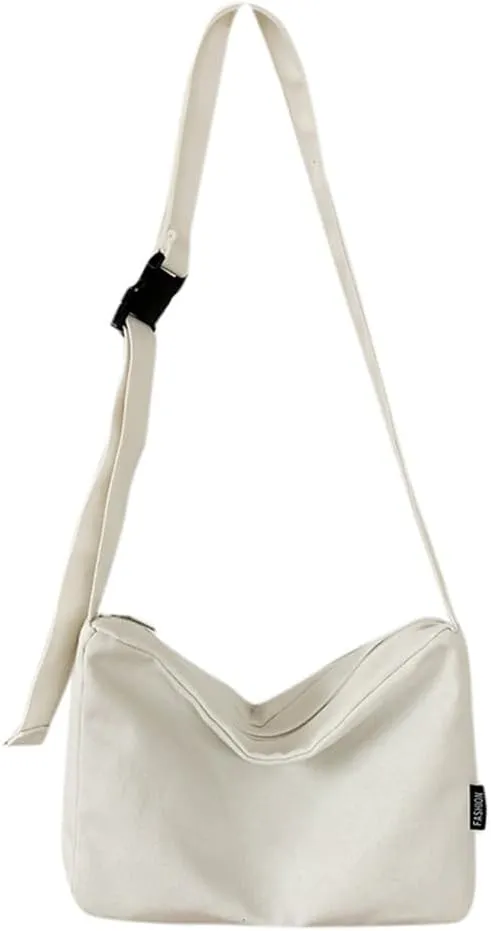 Stylish & Versatile Crossbody Bag with Adjustable Strap Nylon Shoulder Bag College Students Bag for Girls Women