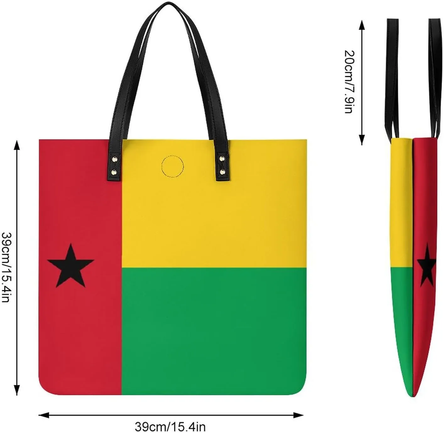 Stylish Comoros Flag Women's Tote Bag Leather Purse Large Capacity for Work and Travel