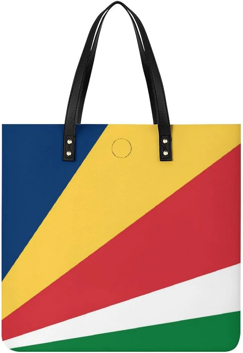 Stylish Comoros Flag Women's Tote Bag Leather Purse Large Capacity for Work and Travel