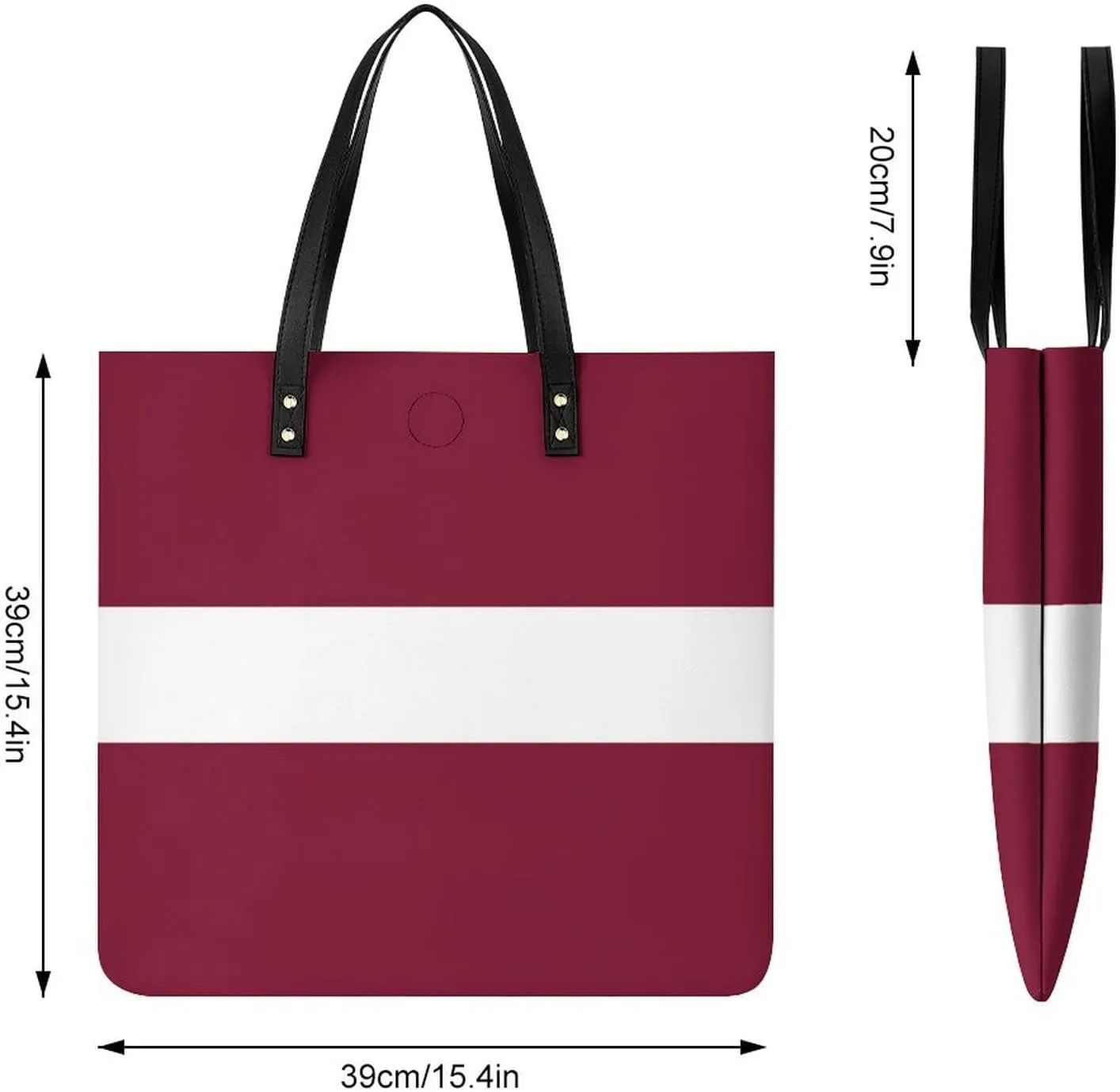 Stylish Jamaican Flag Women's Shoulder Bag Large Capacity Tote Handbag for Everyday Essentials