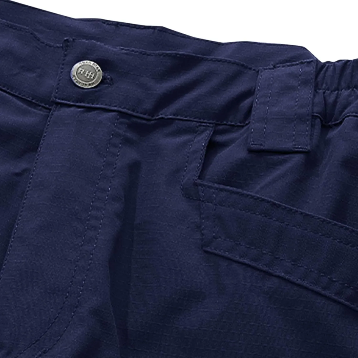 Tactical Work Pants for Men Construction Multi-Pockets Zipper Cargo Pants Solid Color Straight Casual Pants