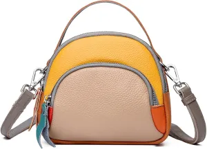 the First Layer of Cowhide Is a Large-capacity Cross-body Bag on One Shoulder
