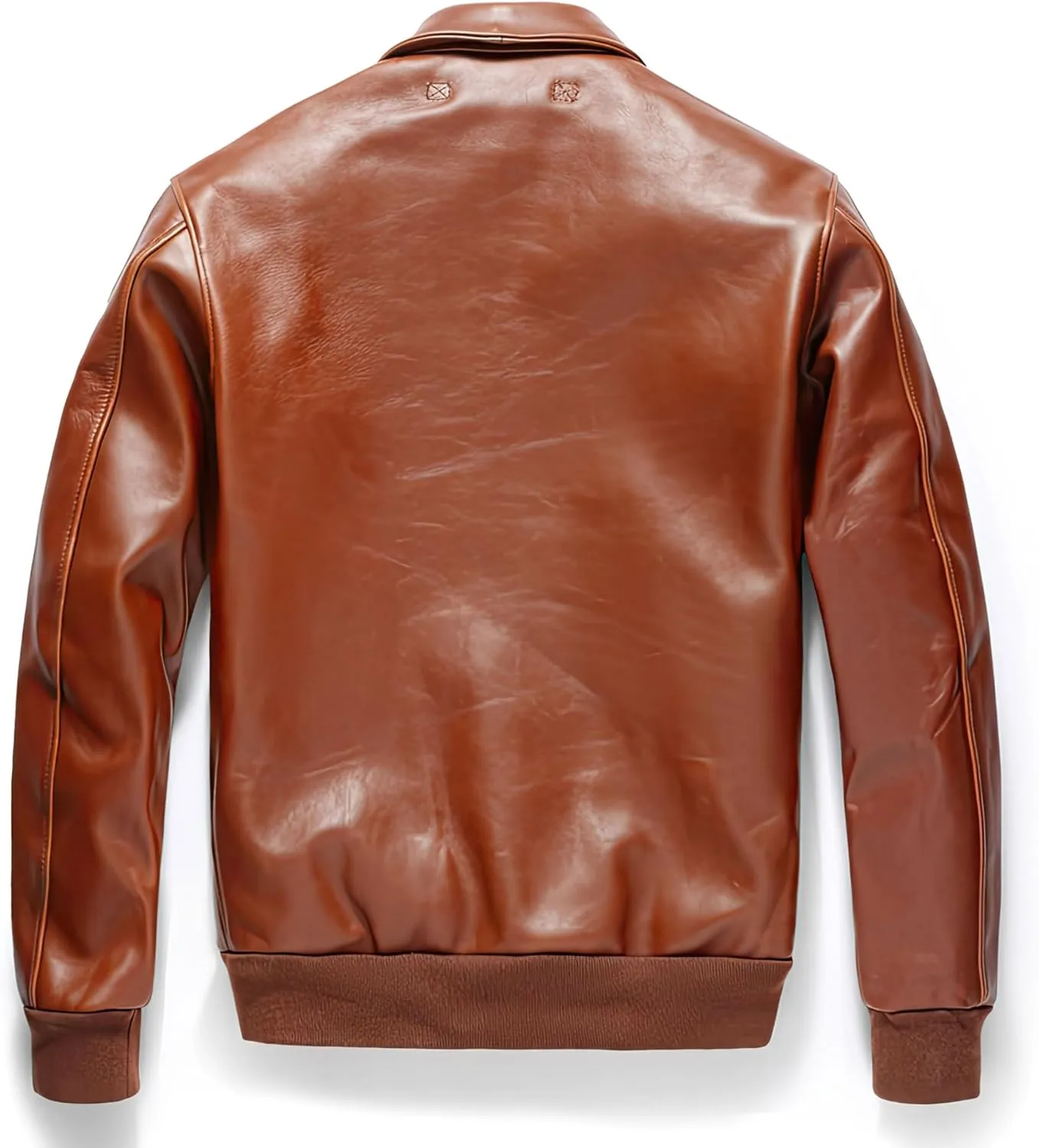 The Next Military A2 Pilot Jacket Men Natural Leather Aviation Genuine Leather Jackets Coat