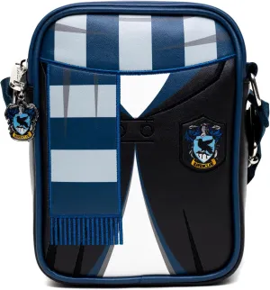 The Wizarding World of Harry Potter Bag, Crossbody, Harry Potter Hogwarts School Ravenclaw Uniform Embroidered, Vegan Leather