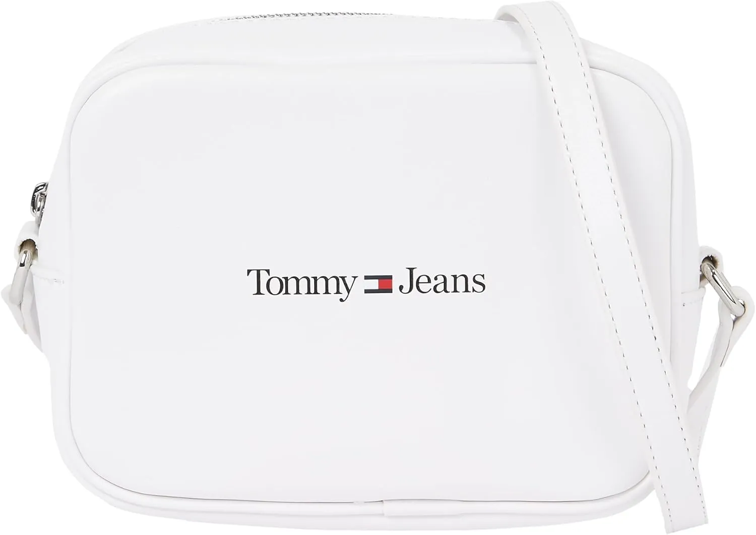Tommy Jeans Women's Tjw Camera Bag Aw0aw15029 Crossovers, White, Einheitsgröße