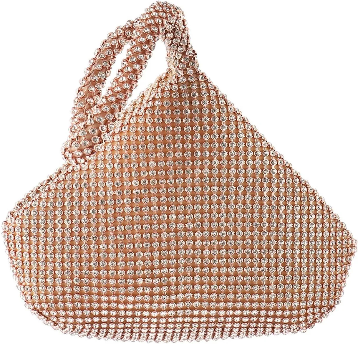 TOPCHANCES Women's Triangle Bling Clutch Purses and Handbags, Rhinestone Evening Bags and Clutches for Women Gilrs