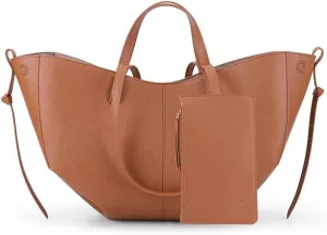 Tote Bag for Women, Faux Leather Tote Bag Fall Shoulder Bag Large Capacity Tote Handbags with Magnetic Closure