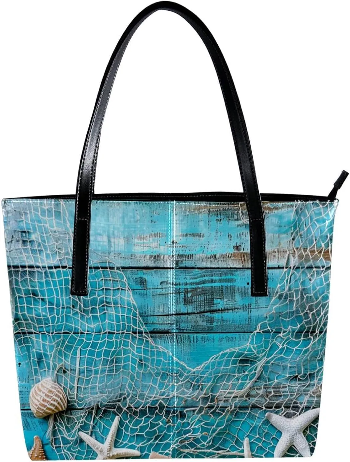 Tote Bag, Large Tote Bag, Women's Tote Handbags, Marine Color Coral, Womens Tote Bag