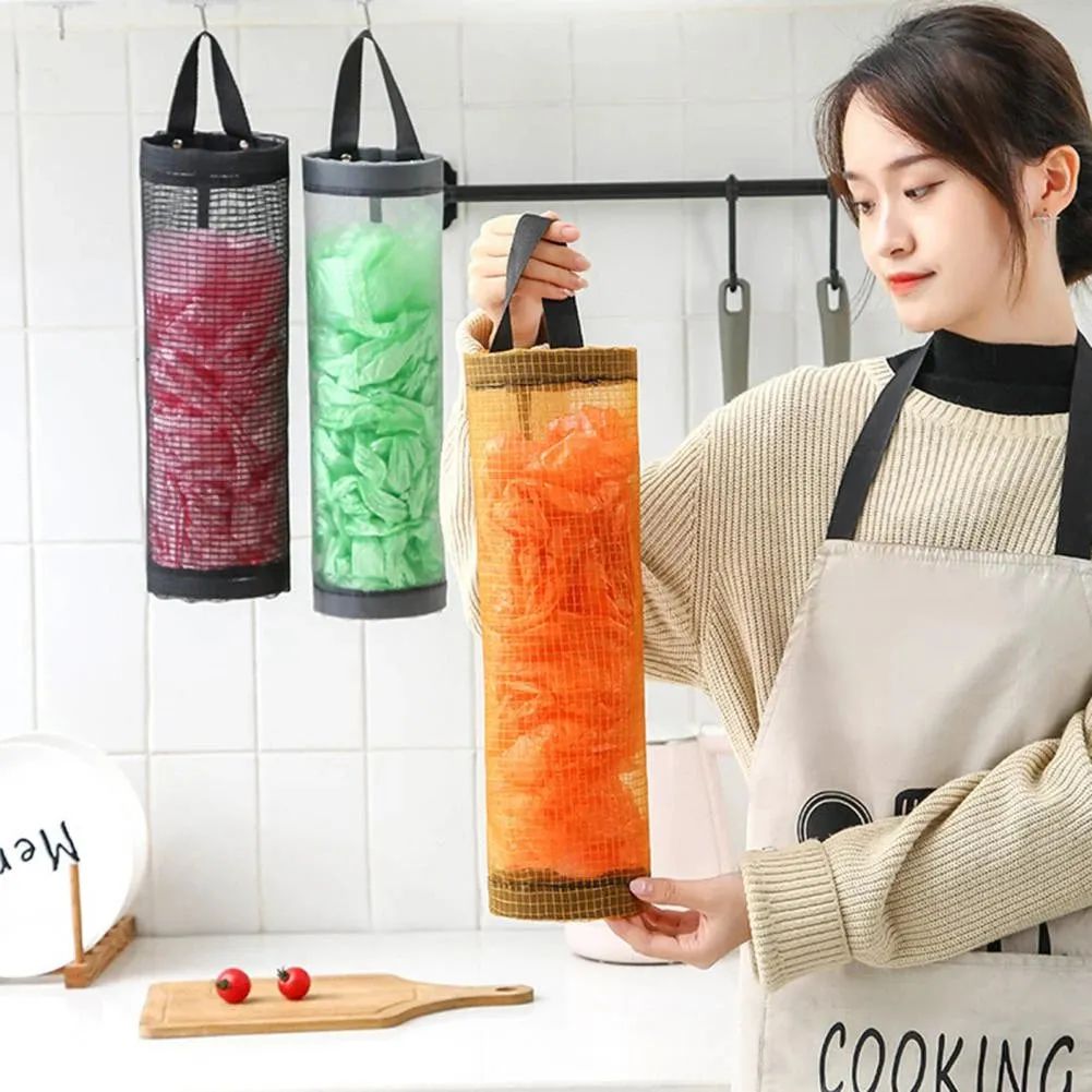 Transparent Mesh Hanging Bag