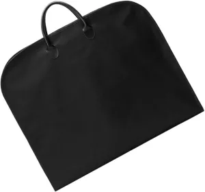 Travel Garment Bag for Men's Suits Compact Folding Suit Bag Black Suit Bags for Clothes Storage