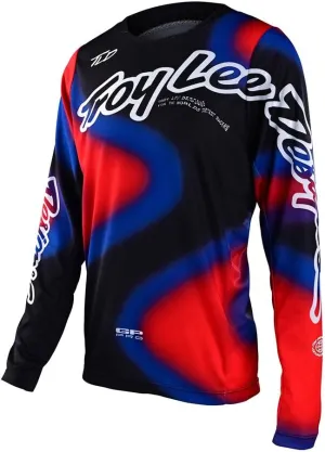 Troy Lee Designs Youth GP Pro Jersey, Lucid Black/Red, Medium