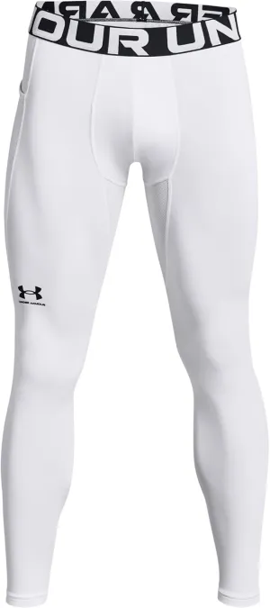 Under Armour Men's ColdGear Armour Leggings , White (100)/Black, Medium