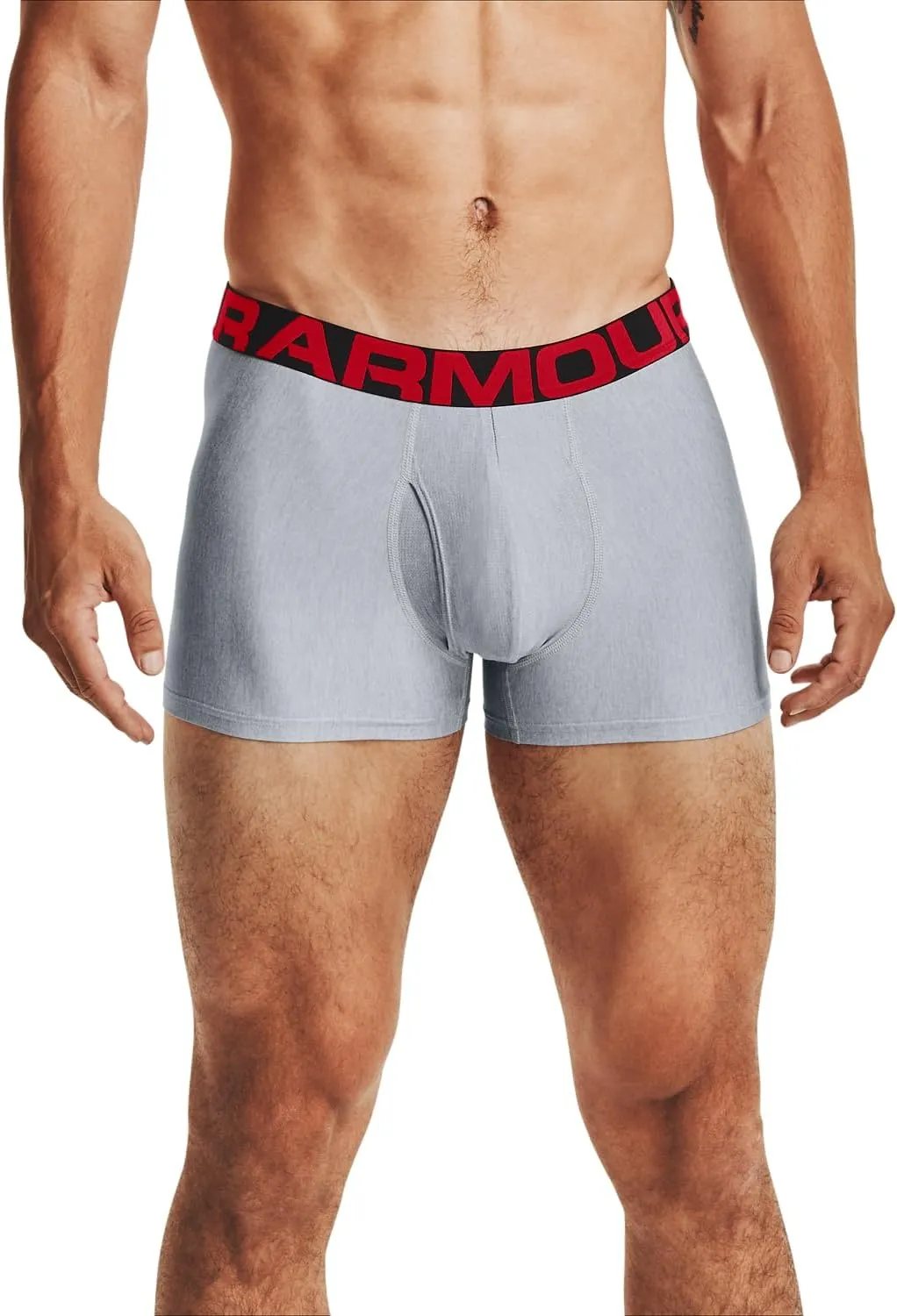 Under Armour Men's Multi-Pack Performance Tech Trunk, Boxer Brief with 3" Inseam, Ultra-Soft