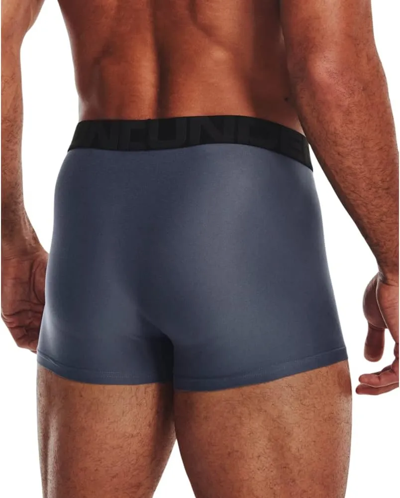 Under Armour Men's Multi-Pack Performance Tech Trunk, Boxer Brief with 3" Inseam, Ultra-Soft