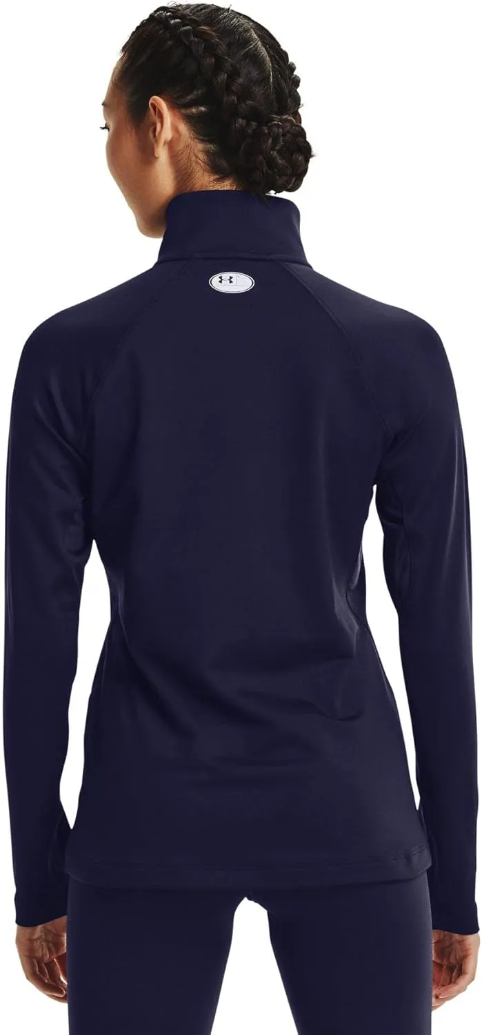 Under Armour Women's Authentics ColdGear ¼ Zip T-Shirt
