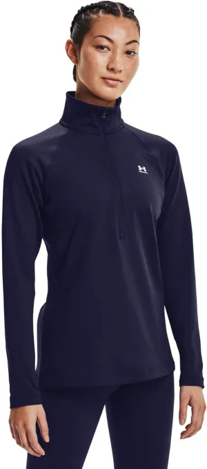 Under Armour Women's Authentics ColdGear ¼ Zip T-Shirt