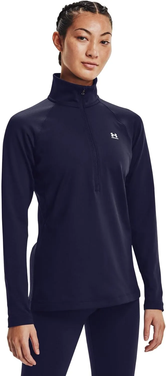 Under Armour Women's Authentics ColdGear ¼ Zip T-Shirt