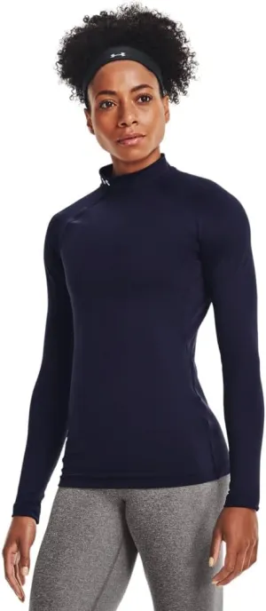 Under Armour Women's ColdGear Authentics Mock Neck