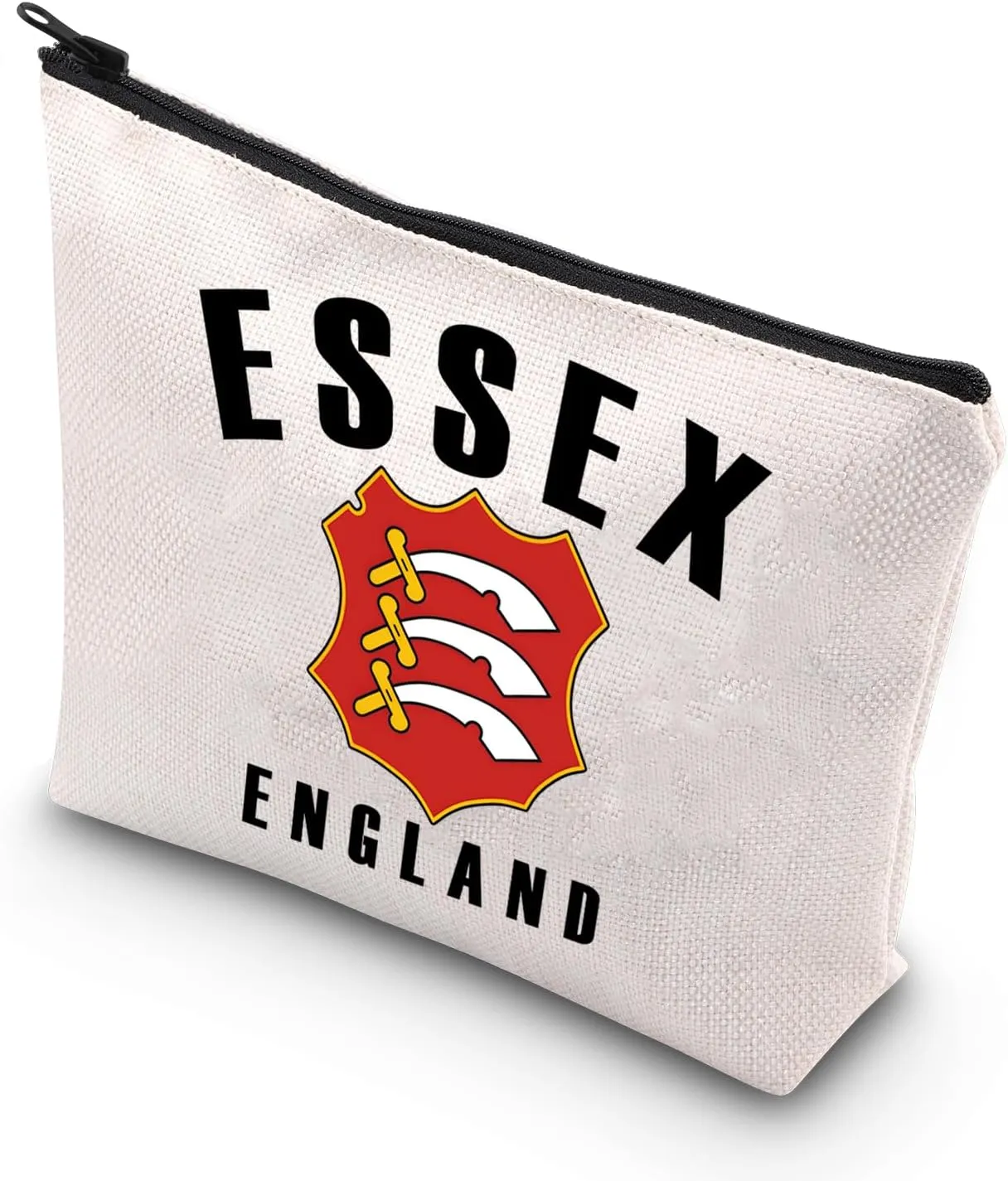 VAMSII Essex Travel Gift England Cosmetic Bag Essex Gift England Lover Essex London Gift Essex City England Landmarks (ESSEX ENGLAND)