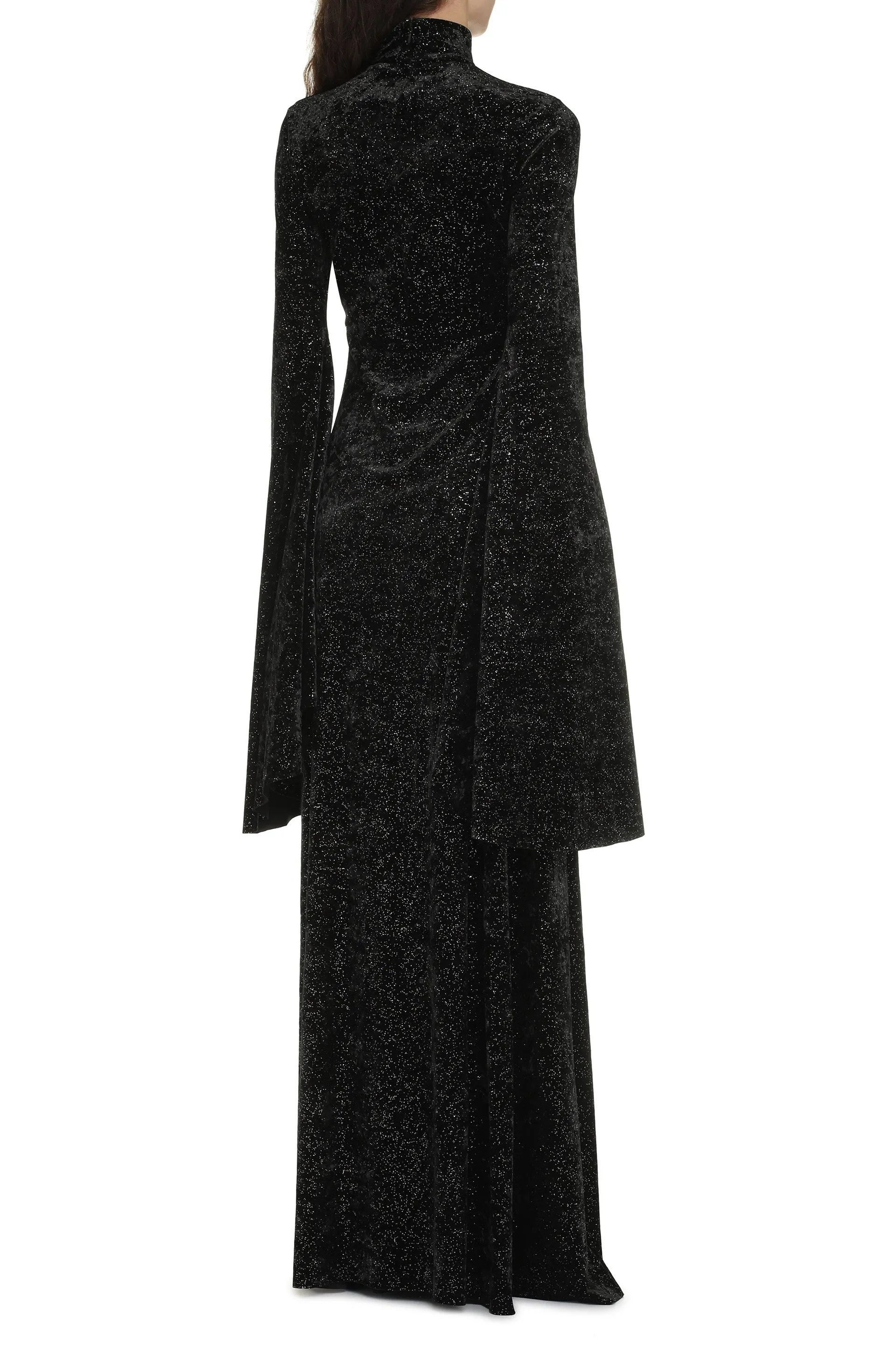 Velvet maxi dress