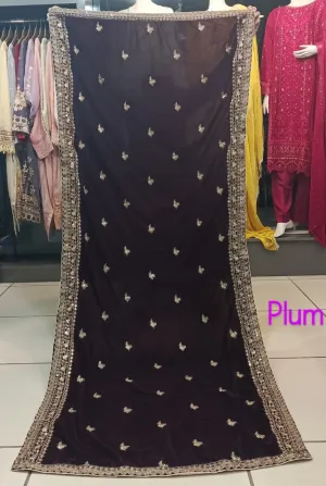 Velvet Shawl after 20% Discount 013