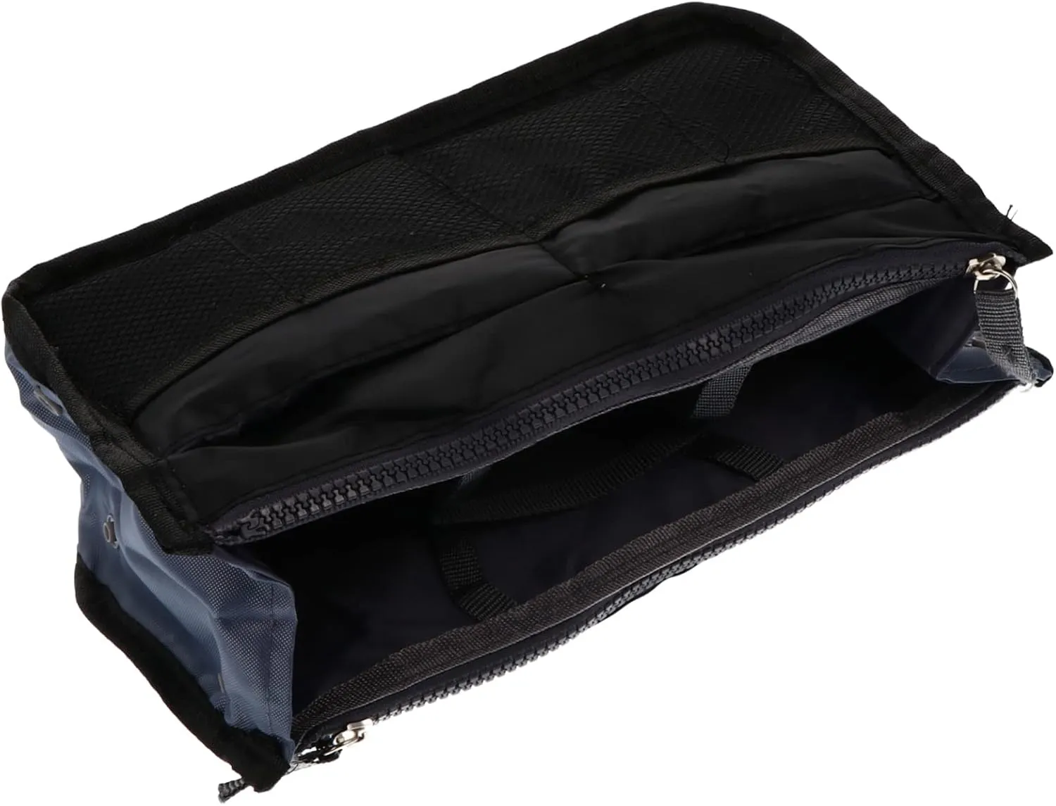 VICASKY 1 PC Handbag Liner Compact Purse Liner Cosmetic Storage Large Capacity Storage Bag Large Bag Travel Size Toiletries Bag Stylish Travel Bag Tote Toiletry Big Nylon Black