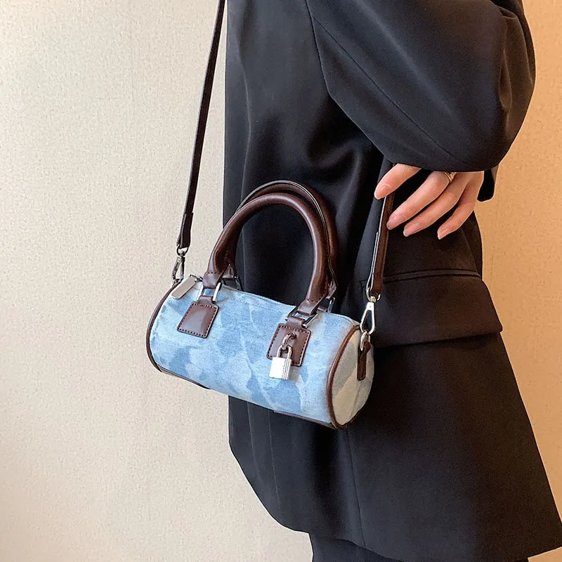 Vintage Tote Bag  Small Handbag